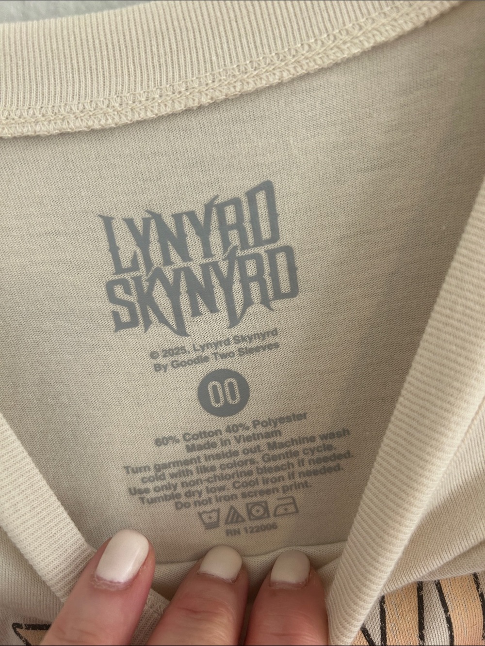 Lynyrd Skynyrd Tee - oversized fit - Picture 5 of 7